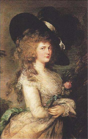 Thomas Gainsborough Lady Georgiana Cavendish, Duchess of Devonshire oil painting image